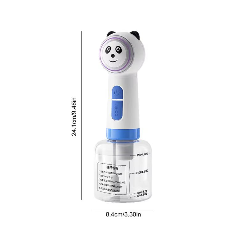 Dog Soap Foamer Dog Electric Foaming Shampoo Dispenser Pet Soap & Shampoo Sprayer Waterproof for Pet Bathing Kitchen Cleaning