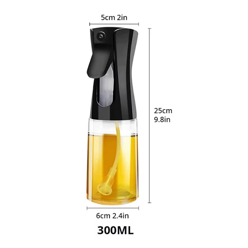 200Ml 300Ml Oil Spray Bottle Kitchen Barbecue Cooking Olive Oil Dispenser Camping Baking Vinegar Soy Sauce Spray Empty Container
