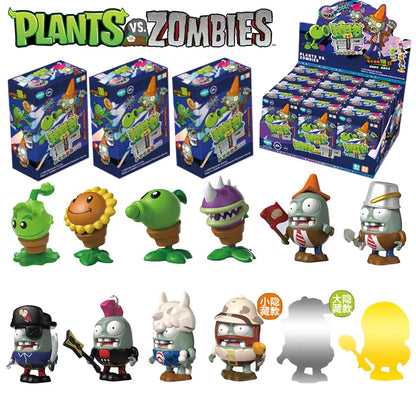 12 PCS Plants Vs Zombies Blind Box Pirate Zombie Egyptian Zombie Must Be Hidden Assembled Doll Toy Action Figure Boy Toy Gift