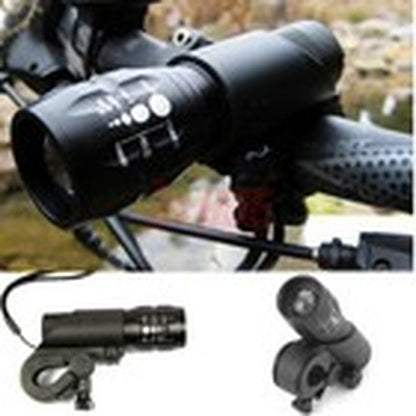 240 Lumens LED Flashlight with Bike Mount - Cycling Front Head Light