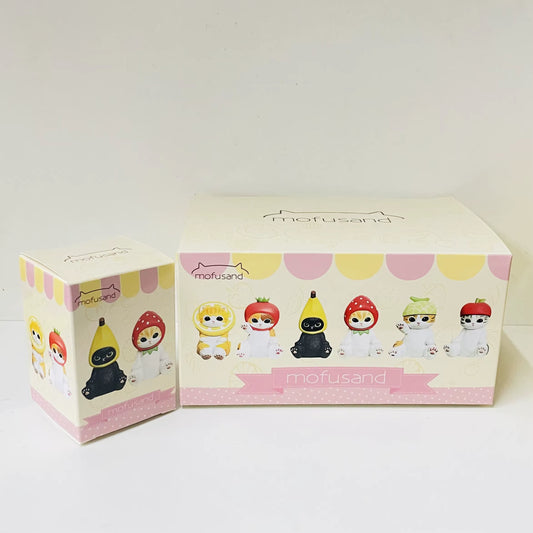 Mofusand Shark Cat Blind Box Series Toy Creative Desktop Cartoon Ornament Doll Collectibles Home Decoration Mystery Box Fun Gift