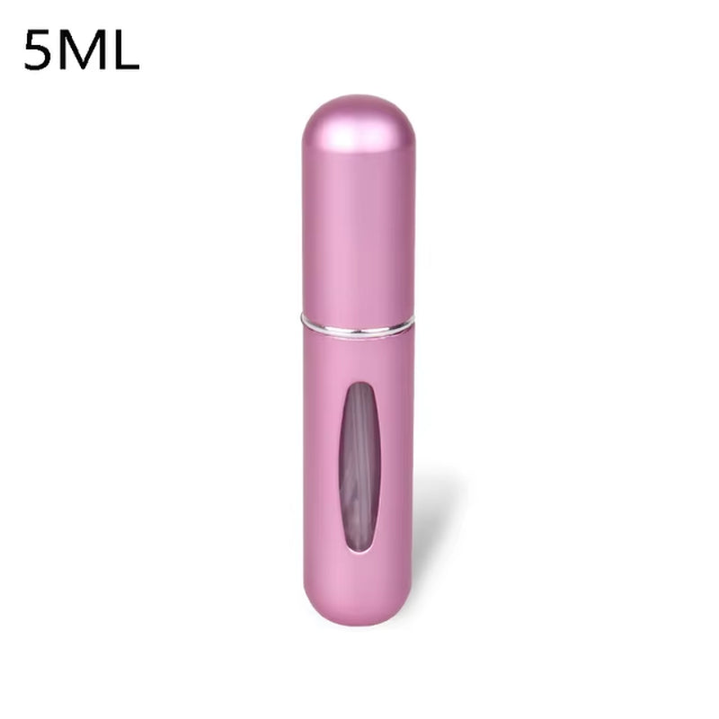 5/8Ml Perfume Spray Bottle Mini Portable Refillable Aluminum Atomizer Bottle Container Perfume Refill Travel Cosmetic Tool