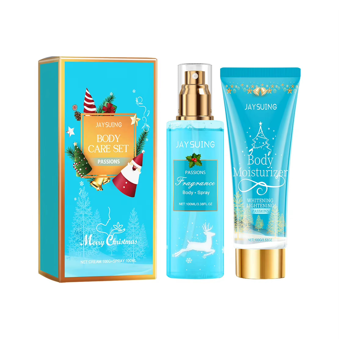 Perfume Gift Set Lasting Fragrance Body Spray Body Lotion and Perfume Men Dating Christmas Thanksgiving Gift Women Fragrances