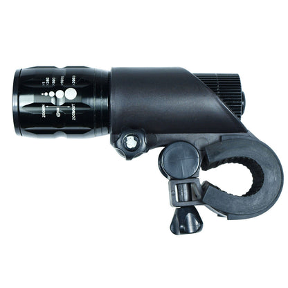 240 Lumens LED Flashlight with Bike Mount - Cycling Front Head Light