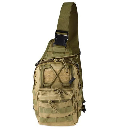 Jupitergear Tactical Military Sling Backpack Shoulder Bag Molle Outdoor Daypack Backpack with Adjustable Strap