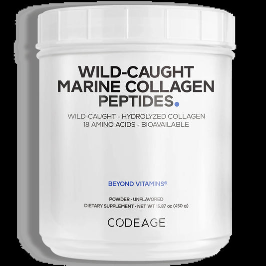 Wild Caught Marine Collagen Peptides Powder