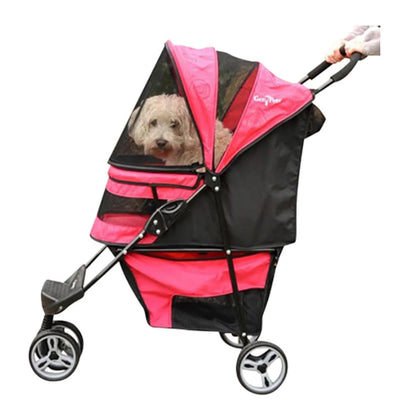 Regal Pet Stroller, for Dogs, Raspberry Sorbet