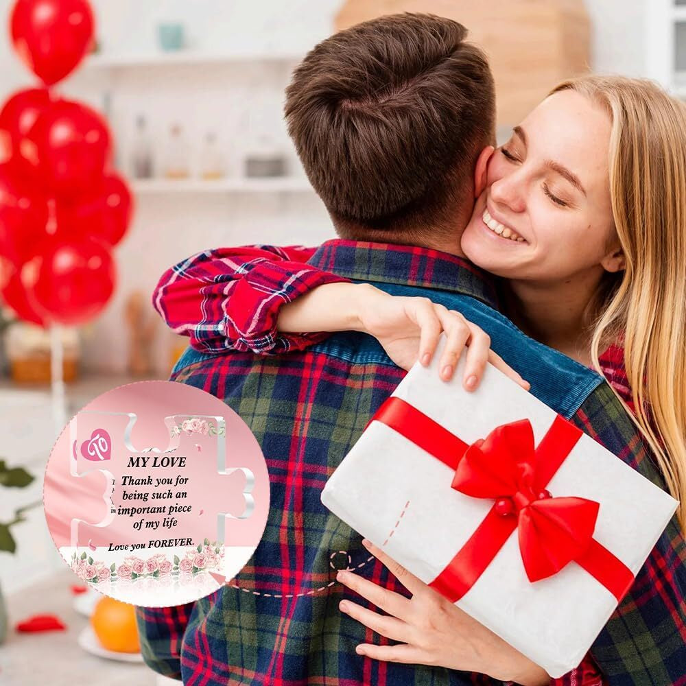 Valentines Day Gifts for Her/Him, Gifts for Boyfriend Girlfriend - Acrylic Puzzl