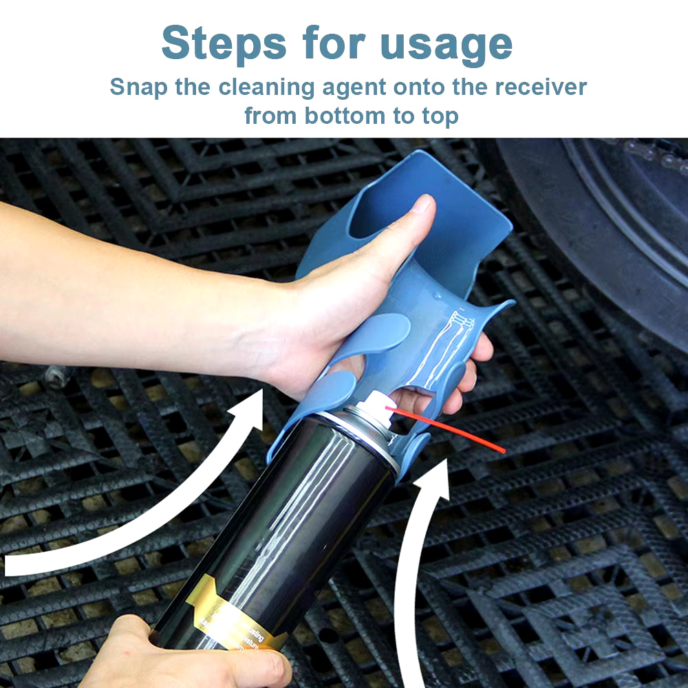 Motorcycle Bike Chain Oil Storage Tool Box Chain Cleaning Oil Splash-Proof Tool Agent Widely Used Chain Oil Anti-Spray Tool