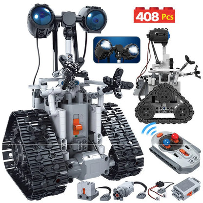 Electronic Robot Brick Assembly Kit for Kids Construction Play