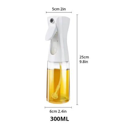 200Ml 300Ml Oil Spray Bottle Kitchen Barbecue Cooking Olive Oil Dispenser Camping Baking Vinegar Soy Sauce Spray Empty Container