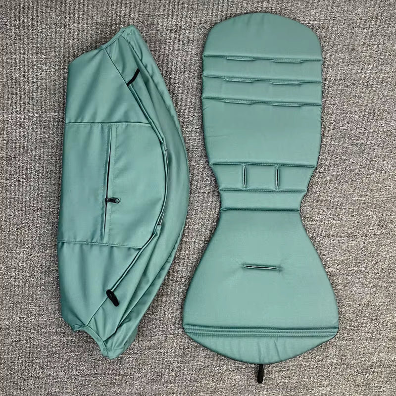 175 Stroller Accessories Canopy Cover Seat Cushion Compatible with Babyzen YOYO Cover Seat Mattress with Back Zipper Pocket