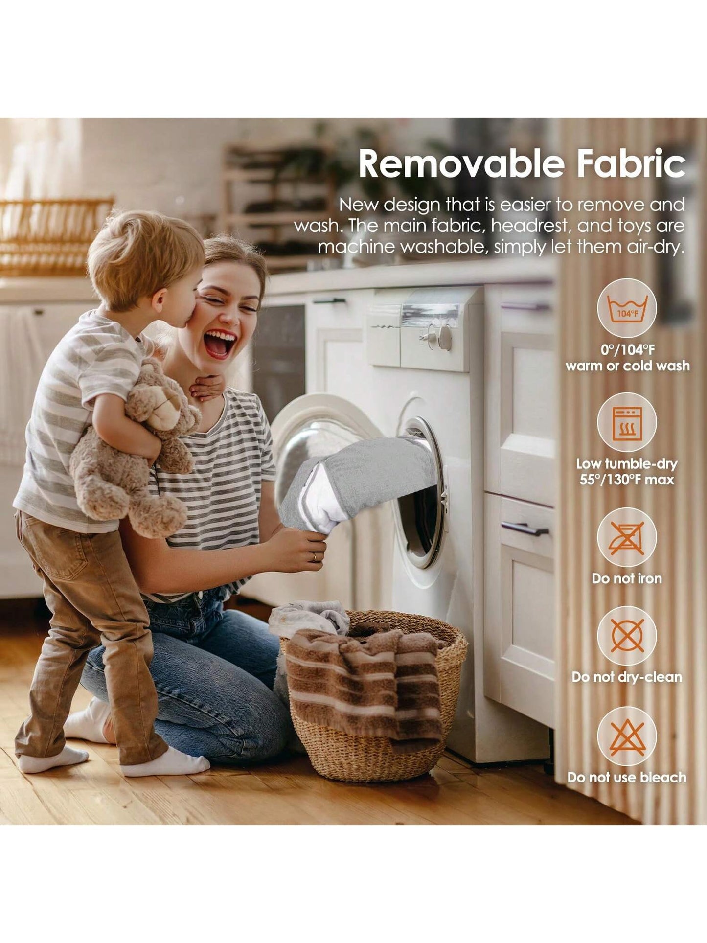 Portable Baby Swings Designed for Infants, Featuring a 5-Point Harness and a Lightweight Structure. They Are Easy to Fold and Suitable for Newborns and Infants Aged 0-12 Months, Supporting a Weight of up to 20 Lbs, and Can Be Used Both Indoors and Ou