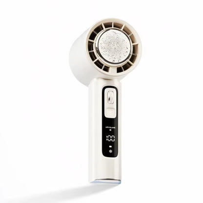 New Semiconductor Refrigeration High-Speed Handheld Electric Fan 4000Mah USB Portable Rechargeable Outdoor Small Fan