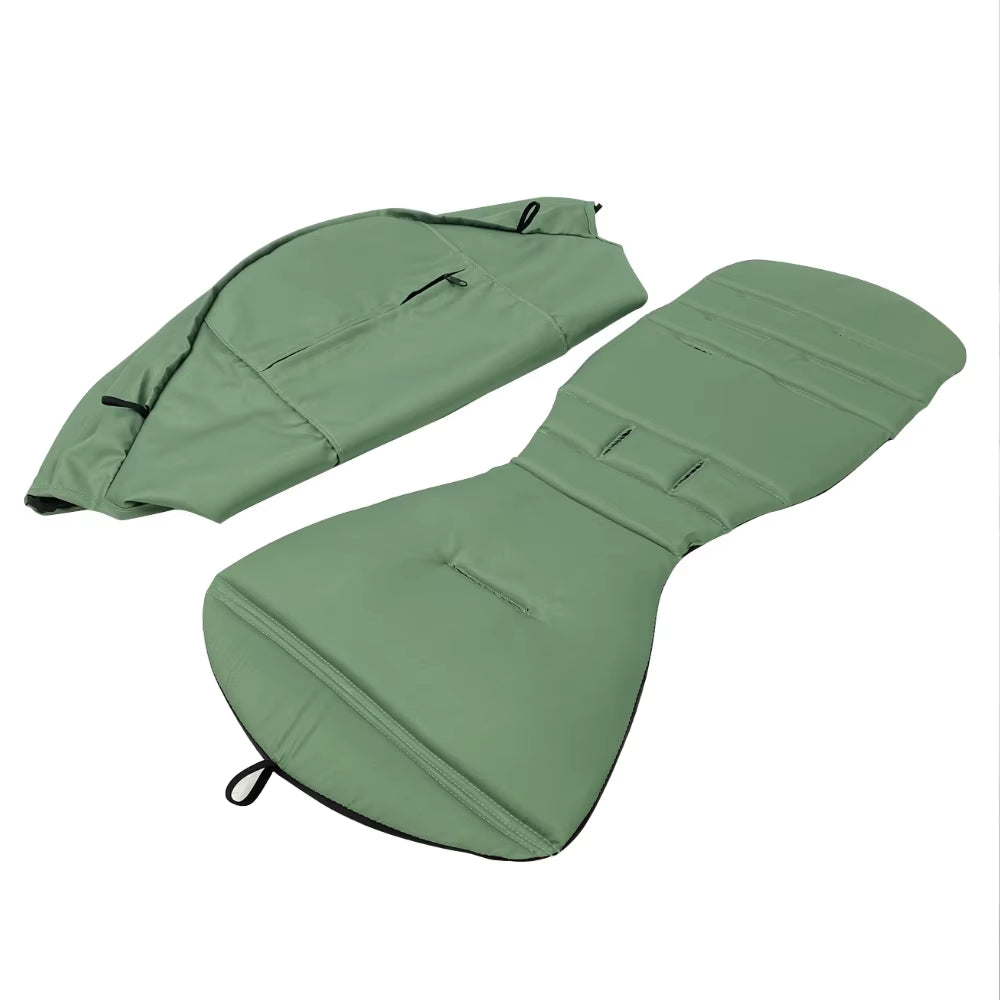 175 Stroller Accessories Canopy Cover Seat Cushion Compatible with Babyzen YOYO Cover Seat Mattress with Back Zipper Pocket