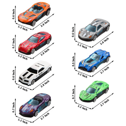 28 Packs Valentines Day Cards with Die-Cast Racing Cars Vehicle for Kids Boys, Valentines School Class Gifts, Valentine Exchange Cards Party Favors for Boys Girls