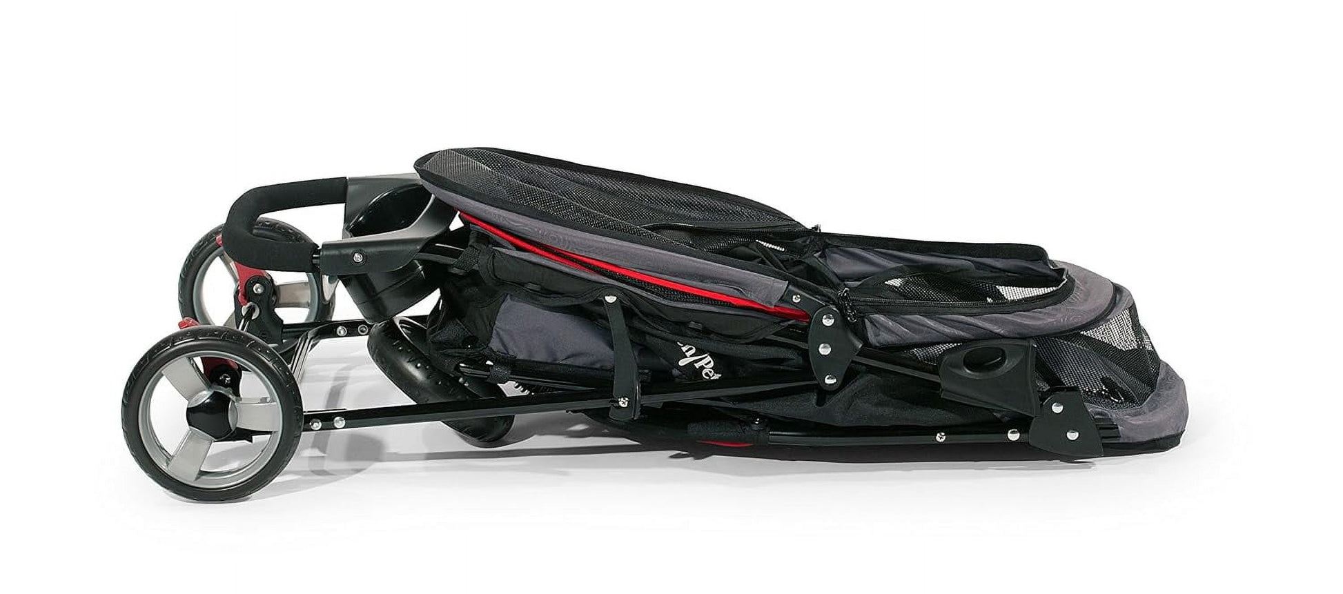 Regal 4 Wheeled Pet Stroller for Dogs up to 25 Lb, Gray Shadow, 11.5 Lb