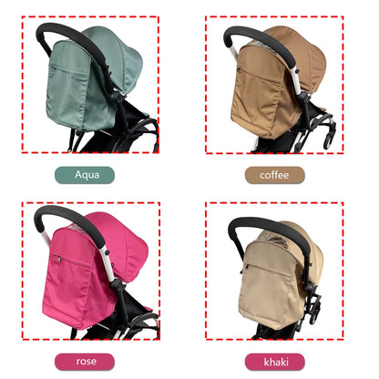 175 Stroller Accessories Canopy Cover Seat Cushion Compatible with Babyzen YOYO Cover Seat Mattress with Back Zipper Pocket