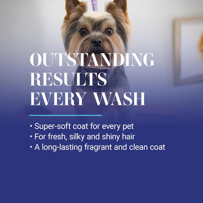 Smartwash50 Ultra Concentrated Dog Shampoo, Makes up to 50 Bottles, Groom like a Professional, Delightfully Fragranced, Suitable for All Coats, Made in the USA (Tropical - Breeze)