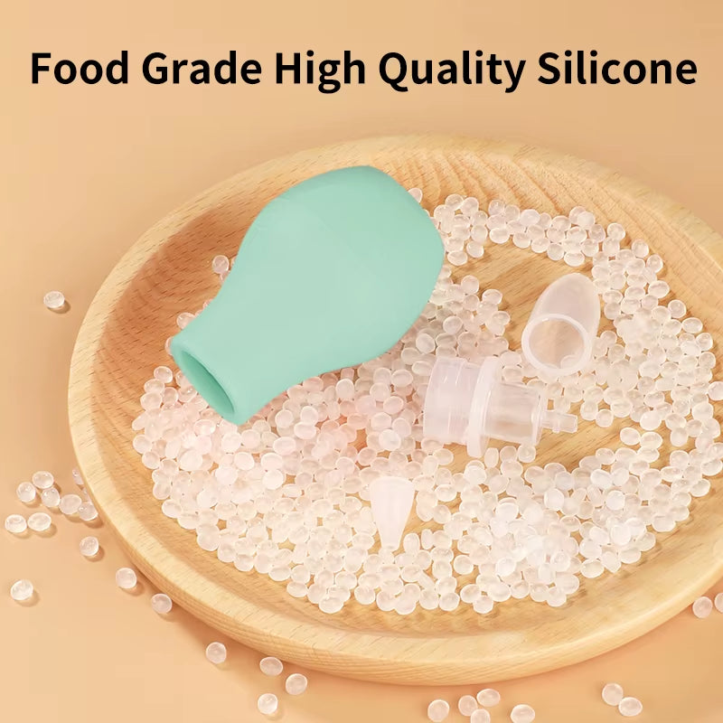 Simple Silicone Baby Nasal Aspirator Sucker Cleaner Nose Wash Anit Backflow Snot Cleaner
