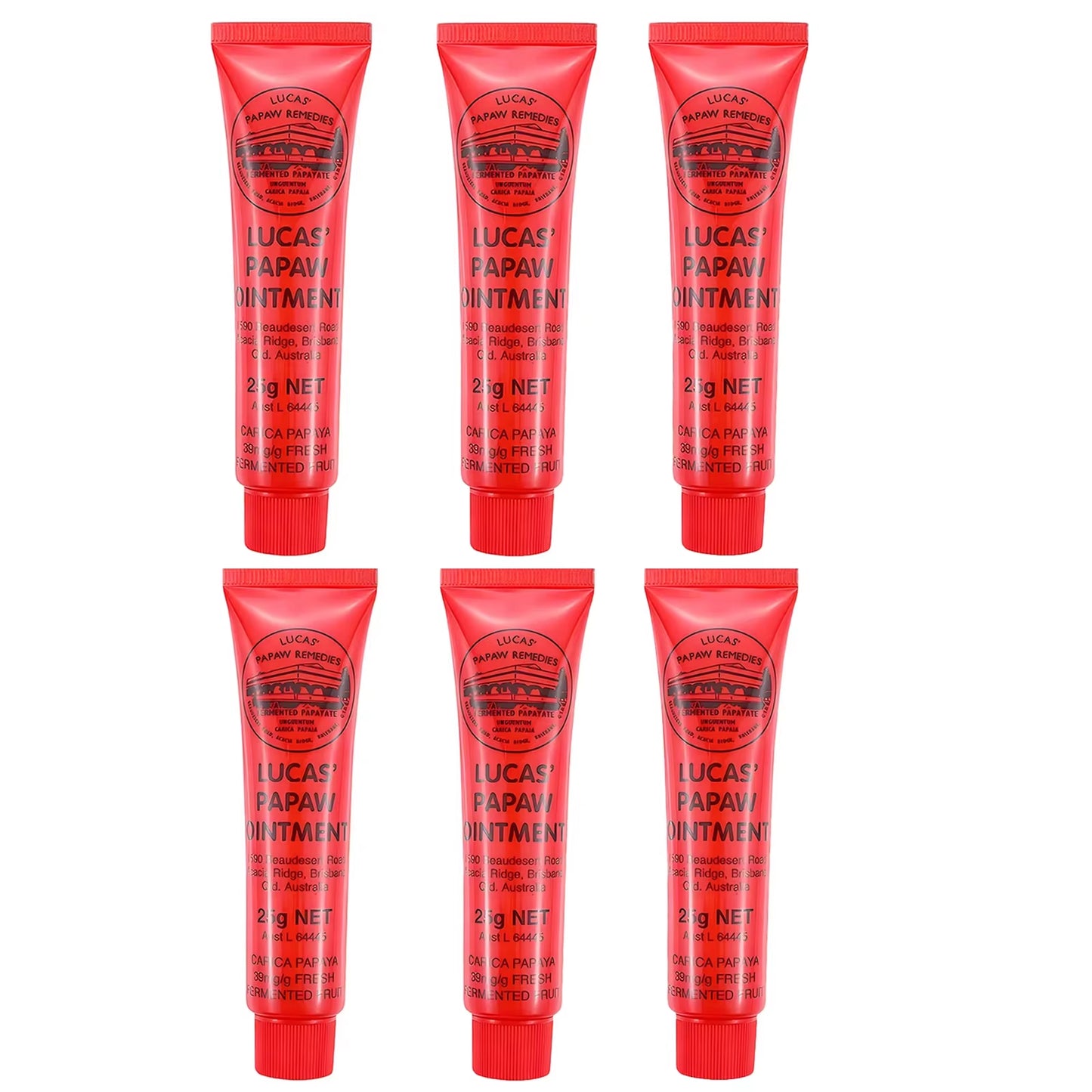 Papaw Ointment Balm Lipstick Moisturizing anti Drying Multifunctional Hydrating Universal Cream Lip Balm Oil 25G Lucas Face Care