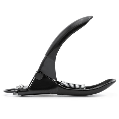 Pet Nail Trimmer Large Hole Black – Guillotine Clippers for Dog, Cat, Puppy & Small Animal Grooming – Stainless Steel Blade, Non Slip Grip, Pet Grooming Tool for Home & Travel