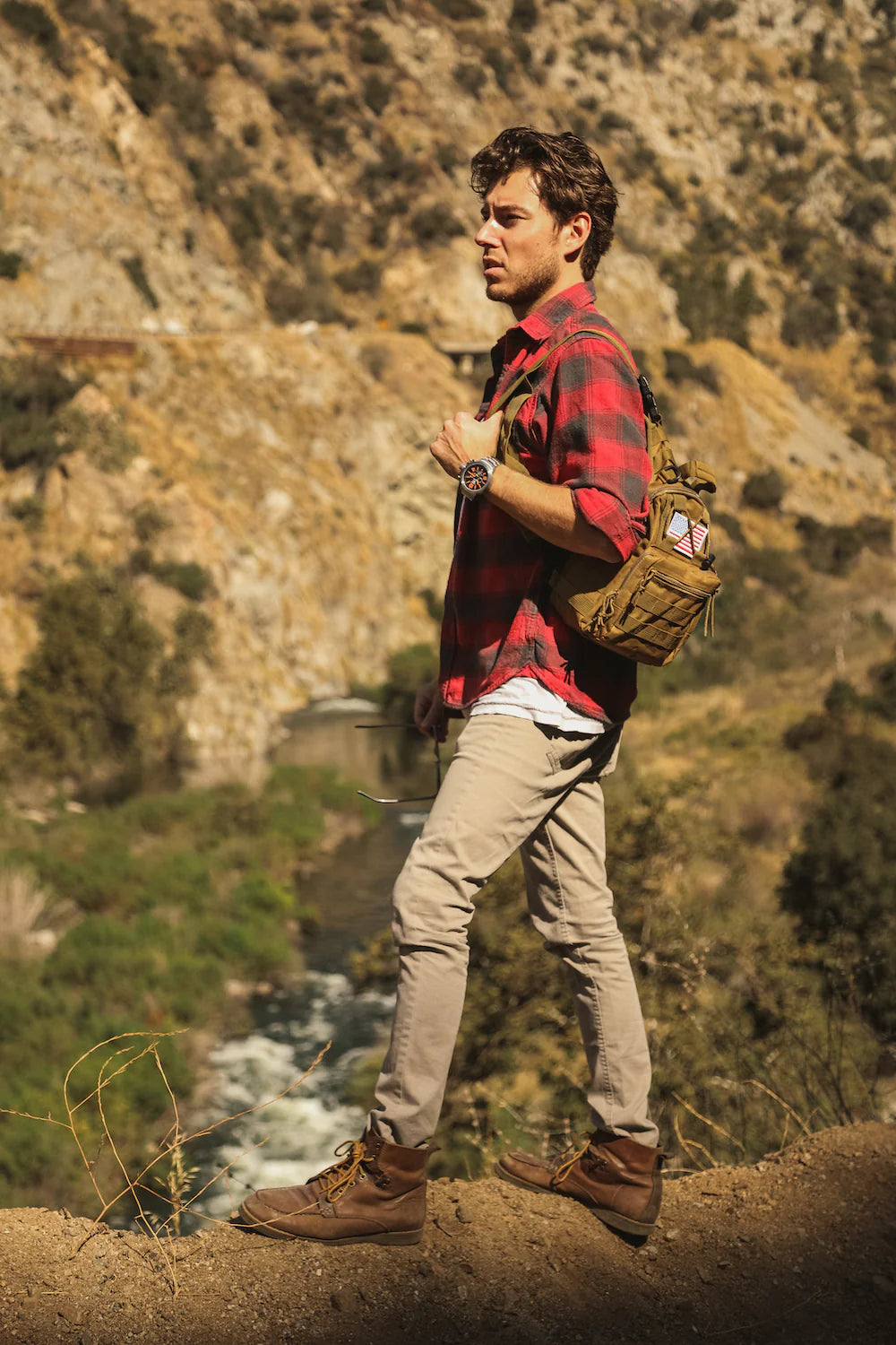 Jupitergear Tactical Military Sling Backpack Shoulder Bag Molle Outdoor Daypack Backpack with Adjustable Strap