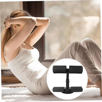 Home Sit up Bar with Rubber Suction Cup - Foot Holder for Abs Workouts, Home Ab Exercise Equipment
