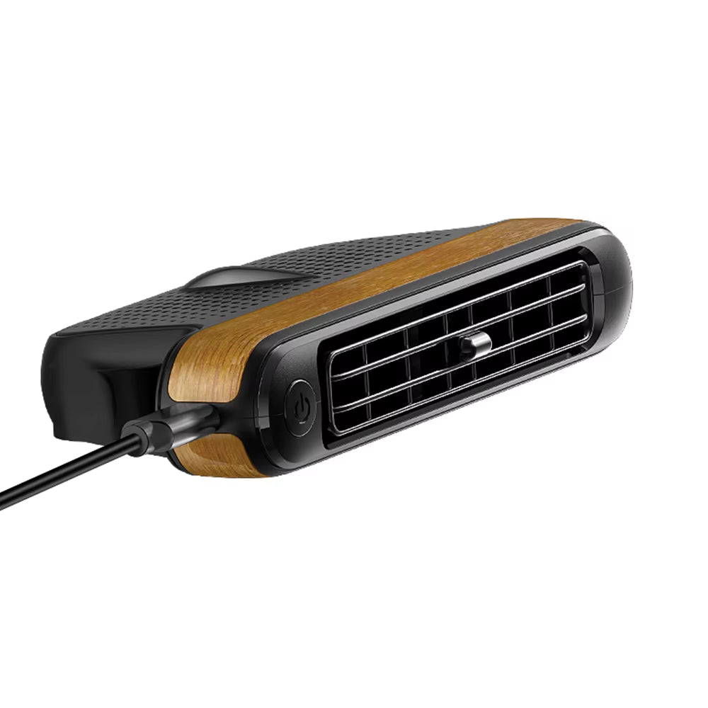 Portable Car Fan for Rear Seat Electric Cooling Fan Air Conditioning 3 Speeds Adjustable Automotive Interior Car Air Fan