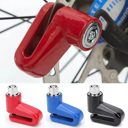 Anti-Theft Motorcycle Disc Brake Lock | Safety Wheel Lock for Mountain & Road Bikes | Includes 2 Keys