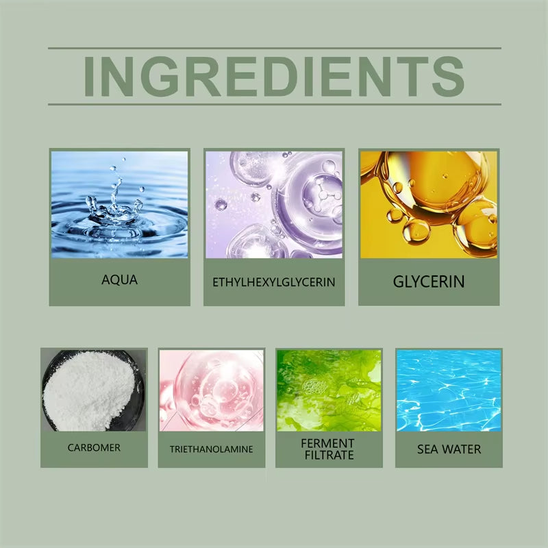 Seaweed Deep Repair Mask Restore Facial Skin Elasticity Hydration Plump Moisturizing Face Care Beauty Products Korean Cosmetics