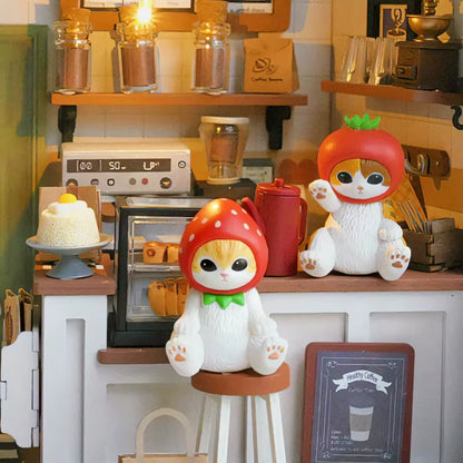 Mofusand Shark Cat Blind Box Series Toy Creative Desktop Cartoon Ornament Doll Collectibles Home Decoration Mystery Box Fun Gift