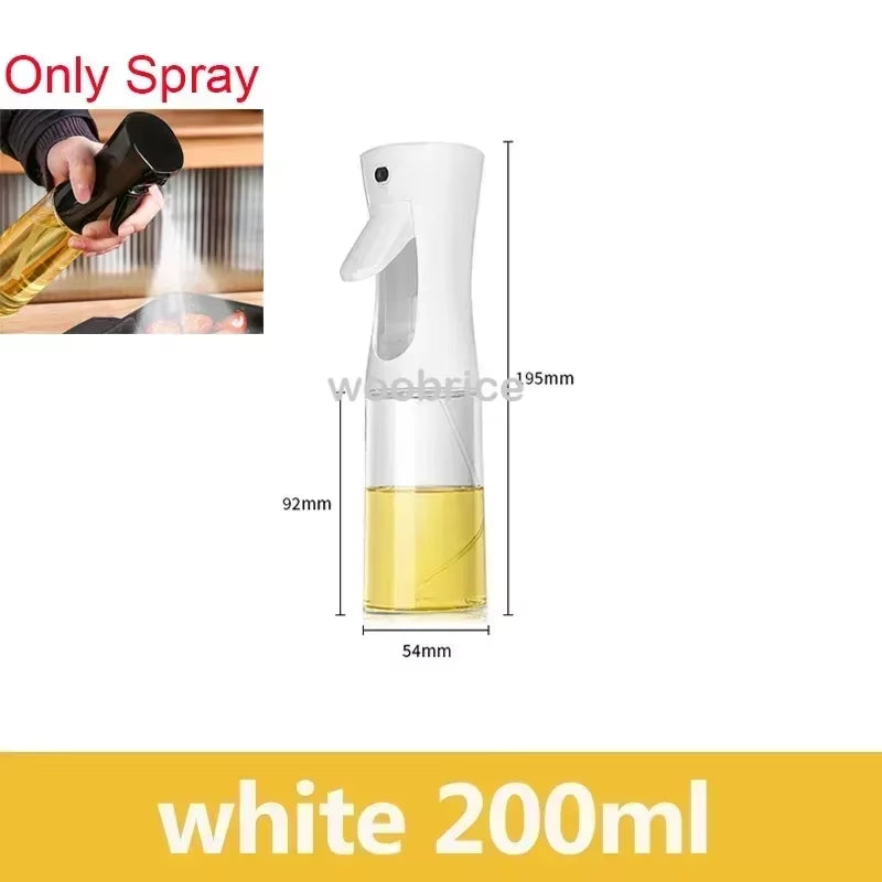 500Ml 2 in 1 Spray Oil Dispenser Olive Oil Spray Barbecue Cooking Olive Oil Jar Baking Vinegar Soy Sauce Spray Container