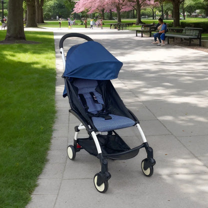 3Pcs/Set 175 Stroller Accessories Canopy Cover Seat Cushion Compatible with Babyzen YOYO Cover Seat Mattress with Zipper Pocket