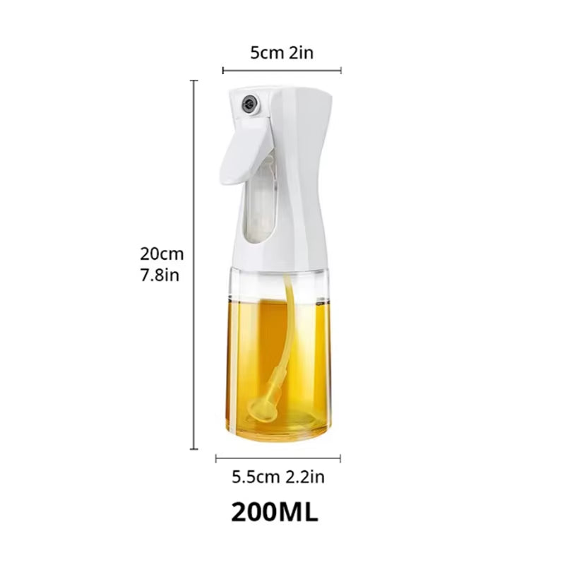 200Ml 300Ml Oil Spray Bottle Kitchen Barbecue Cooking Olive Oil Dispenser Camping Baking Vinegar Soy Sauce Spray Empty Container