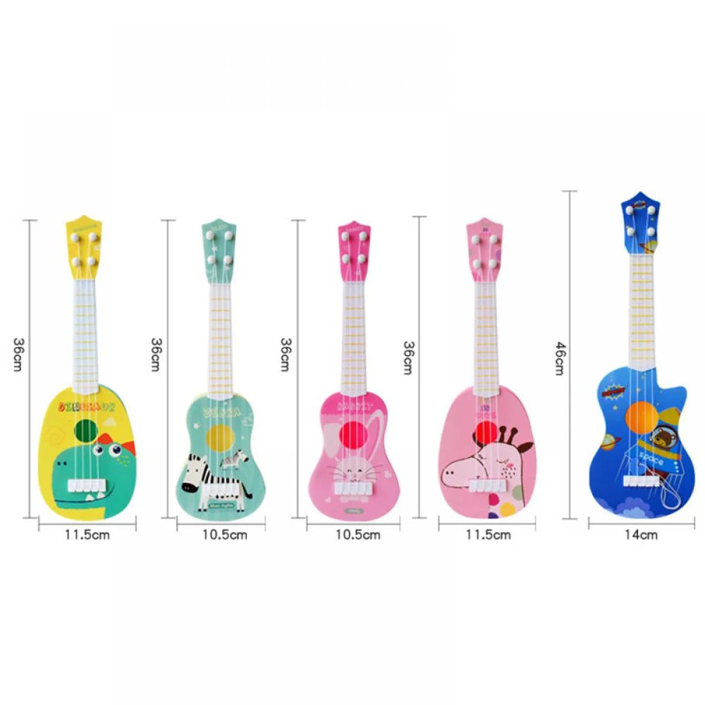 Baby Toddler Guitar for Beginners, 11 Inch Mini Guitar Portable Kids Guitar Suitable for Childrens Birthday Gift