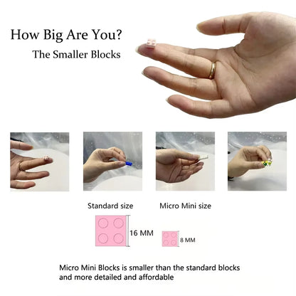 Romantic Blossom Sakura Tree Micro Mini Building Blocks Toys Perfect Gift Multiple Styles Office & Home Decor Challenging Bricks