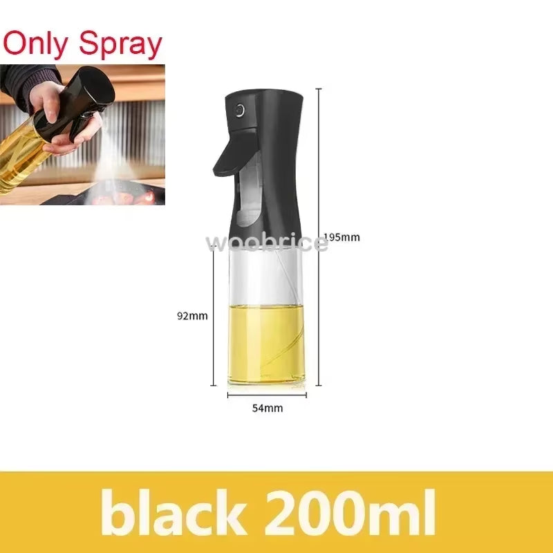 500Ml 2 in 1 Spray Oil Dispenser Olive Oil Spray Barbecue Cooking Olive Oil Jar Baking Vinegar Soy Sauce Spray Container