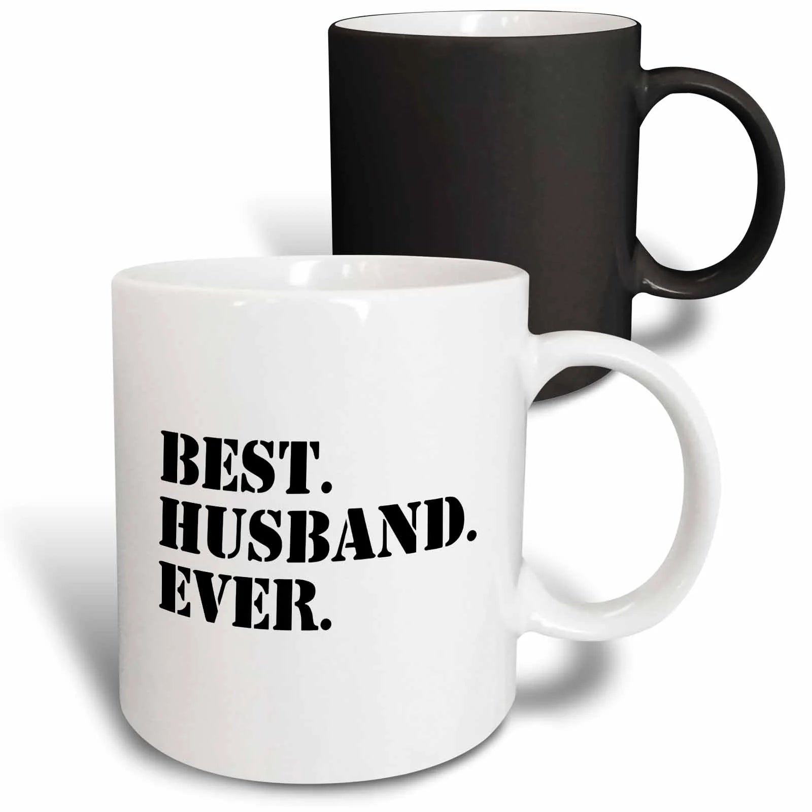 , Best Husband Ever - Romantic Love Gift for Him, Anniversary, Valentines Day, 11Oz Magic Transforming Mug
