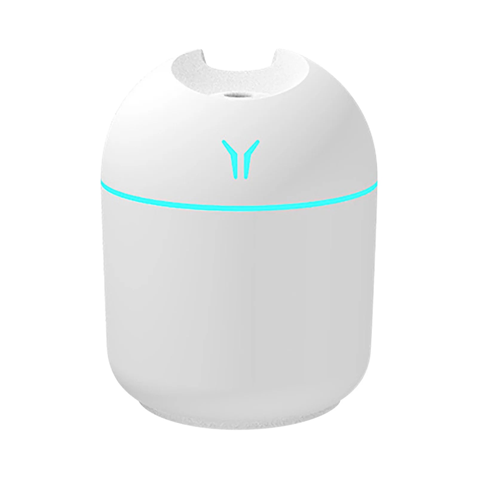 USB Humidifier with Light ,Quiet Cool Mist Humidifier for Bedroom and Office ,Plants, Easy to Clean