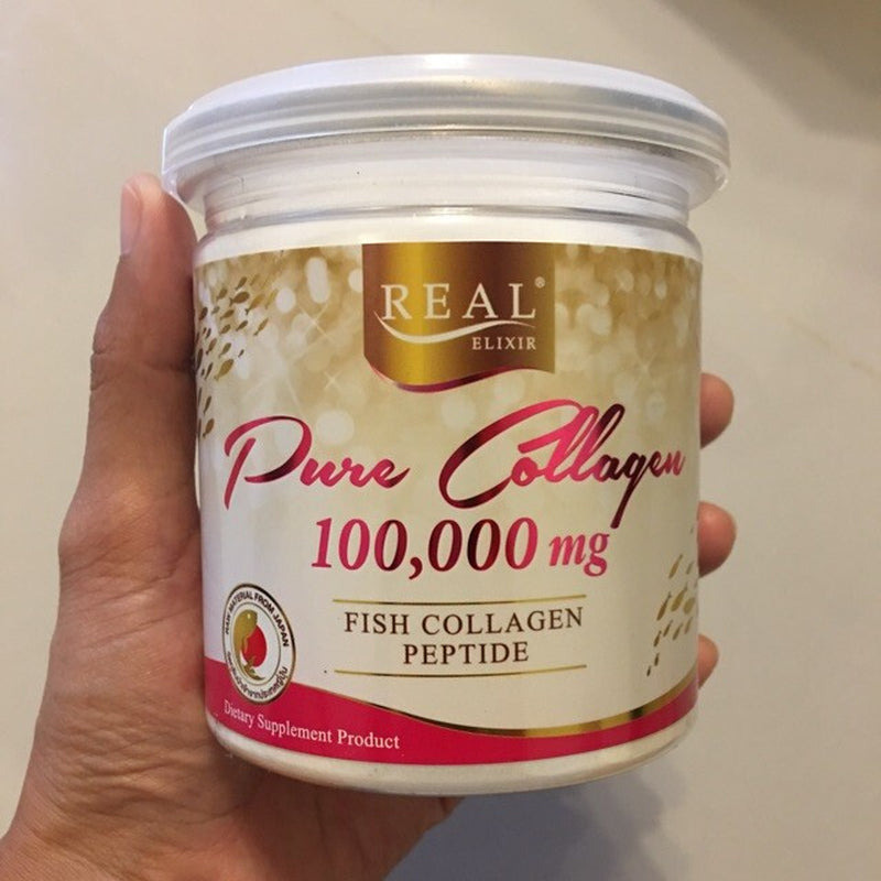 1 X Real Elixir Pure Collagen 100,000 Mg Fish Collagen Peptide Reduce Wrinkle
