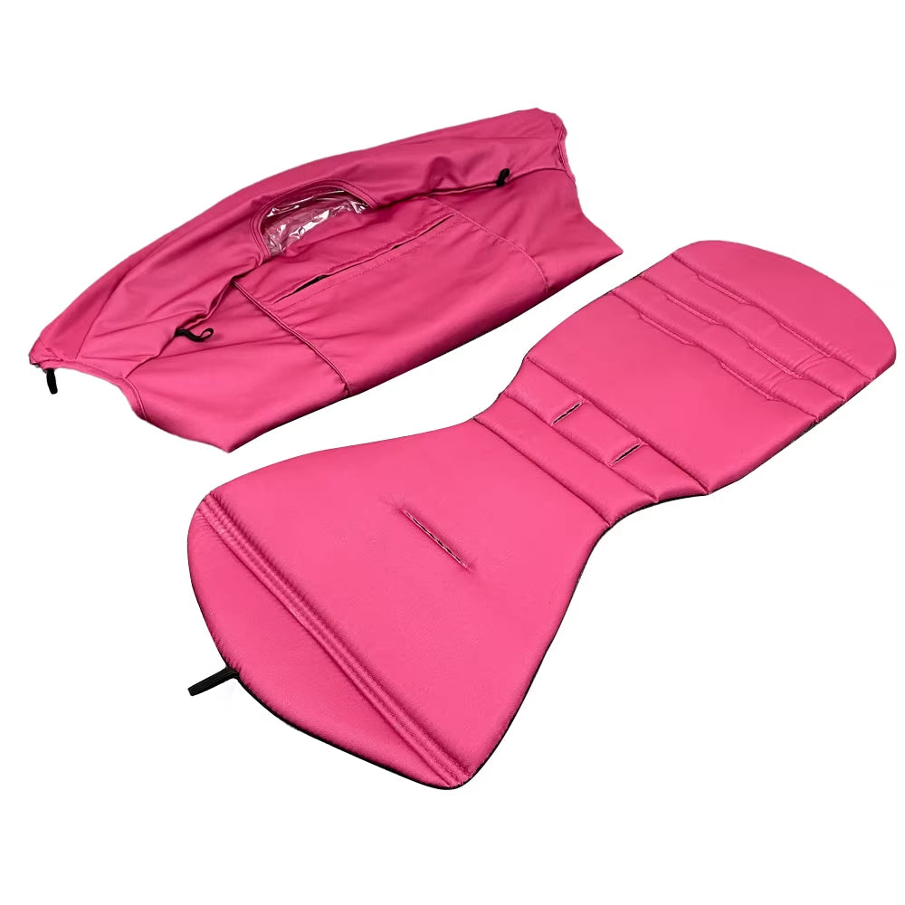 175 Stroller Accessories Canopy Cover Seat Cushion Compatible with Babyzen YOYO Cover Seat Mattress with Back Zipper Pocket