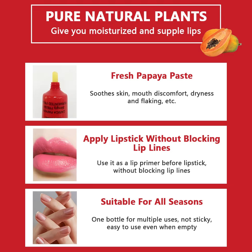Papaw Ointment Balm Lipstick Moisturizing anti Drying Multifunctional Hydrating Universal Cream Lip Balm Oil 25G Lucas Face Care