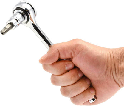 10073A Tamper Proof Torx Bit Socket Set |13-Piece | S2 Steel Bits & Cr-V Steel Sockets | TT8 – TT60