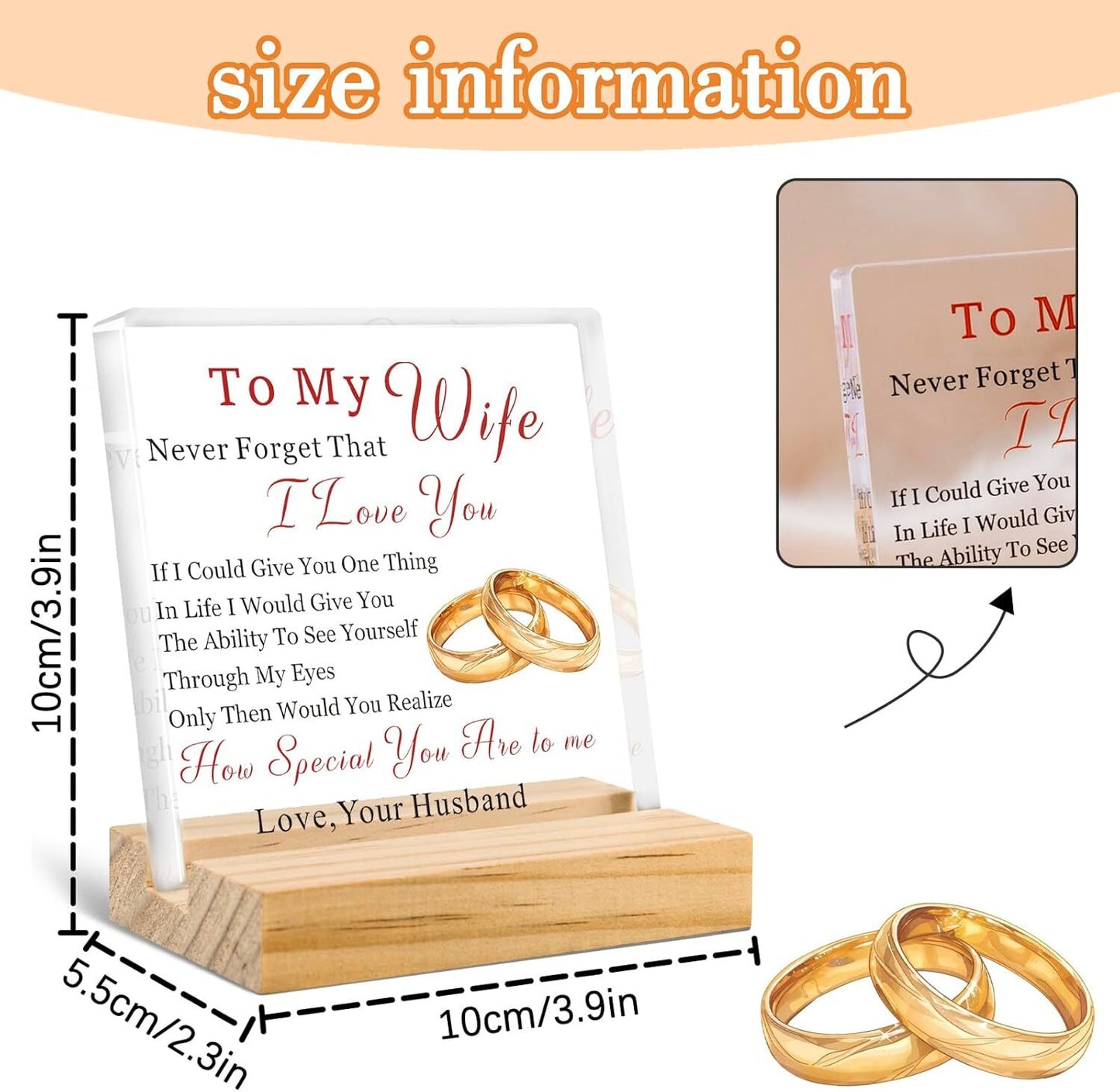 Valentines Day Gifts for Her, Gifts for Women from Husband Boyfriend, Gifts Wife