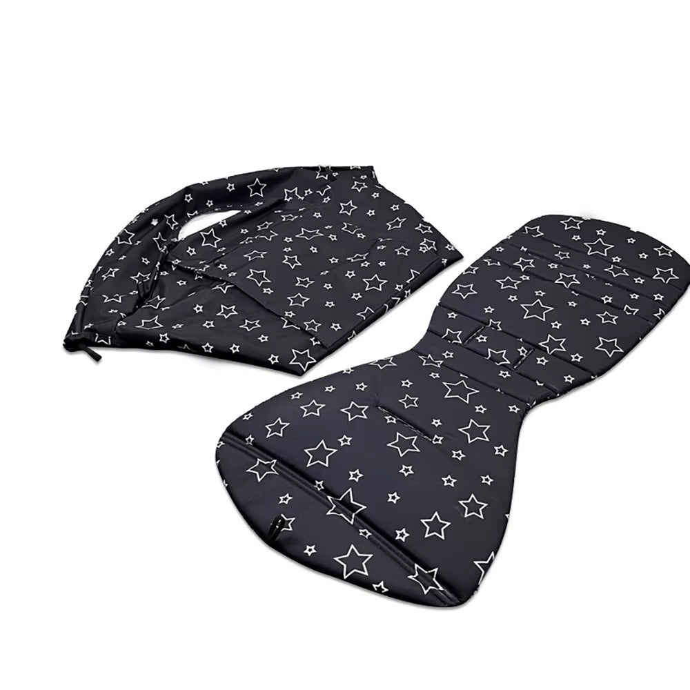 175 Stroller Accessories Canopy Cover Seat Cushion Compatible with Babyzen YOYO Cover Seat Mattress with Back Zipper Pocket