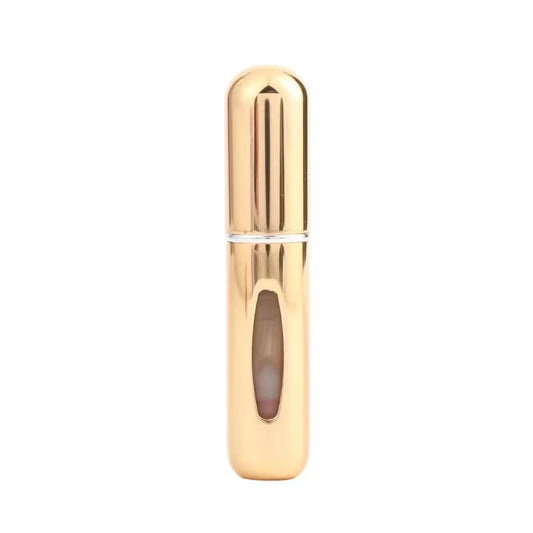 10PCS 5Ml Mini Empty Refillable Spray Bottle Perfume Atomizer Portable Liquid Container for Cosmetics Traveling Aluminum Spray