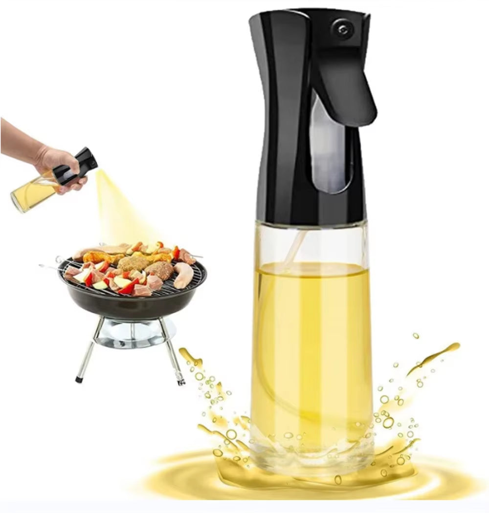 200Ml 300Ml Oil Spray Bottle Kitchen Barbecue Cooking Olive Oil Dispenser Camping Baking Vinegar Soy Sauce Spray Empty Container
