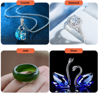 Professional Diamond Tester, Gem Tester Pen Portable Electronic Diamond Tool for Jewelry Jade Ruby Stone