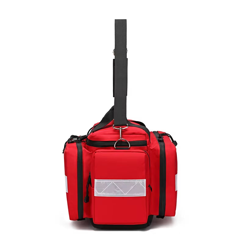 Outdoor Emergency First Aid Kit Medical Bag Rescue Large Capacity Case Waterproof Reflective Oxford Multi-Pocket Travel Backpack